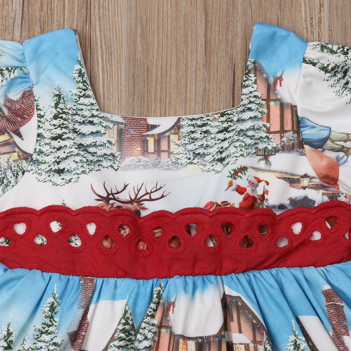 Retro Christmas Princess Dress