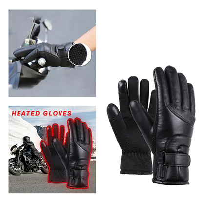 Electric USB Heated Gloves Winter Warming Thermal Ski Snow Hand Warm