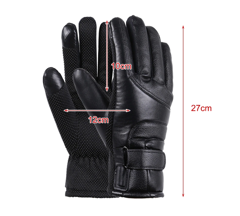 Electric USB Heated Gloves Winter Warming Thermal Ski Snow Hand Warm