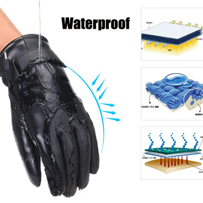 Electric USB Heated Gloves Winter Warming Thermal Ski Snow Hand Warm