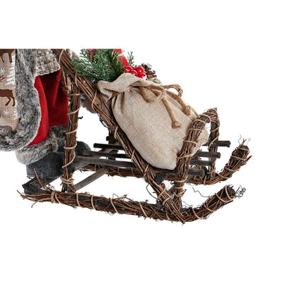 Father Christmas Wood Sleigh