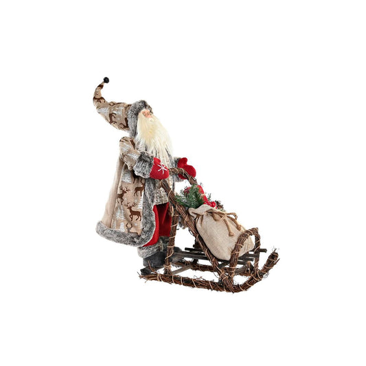 Father Christmas Wood Sleigh