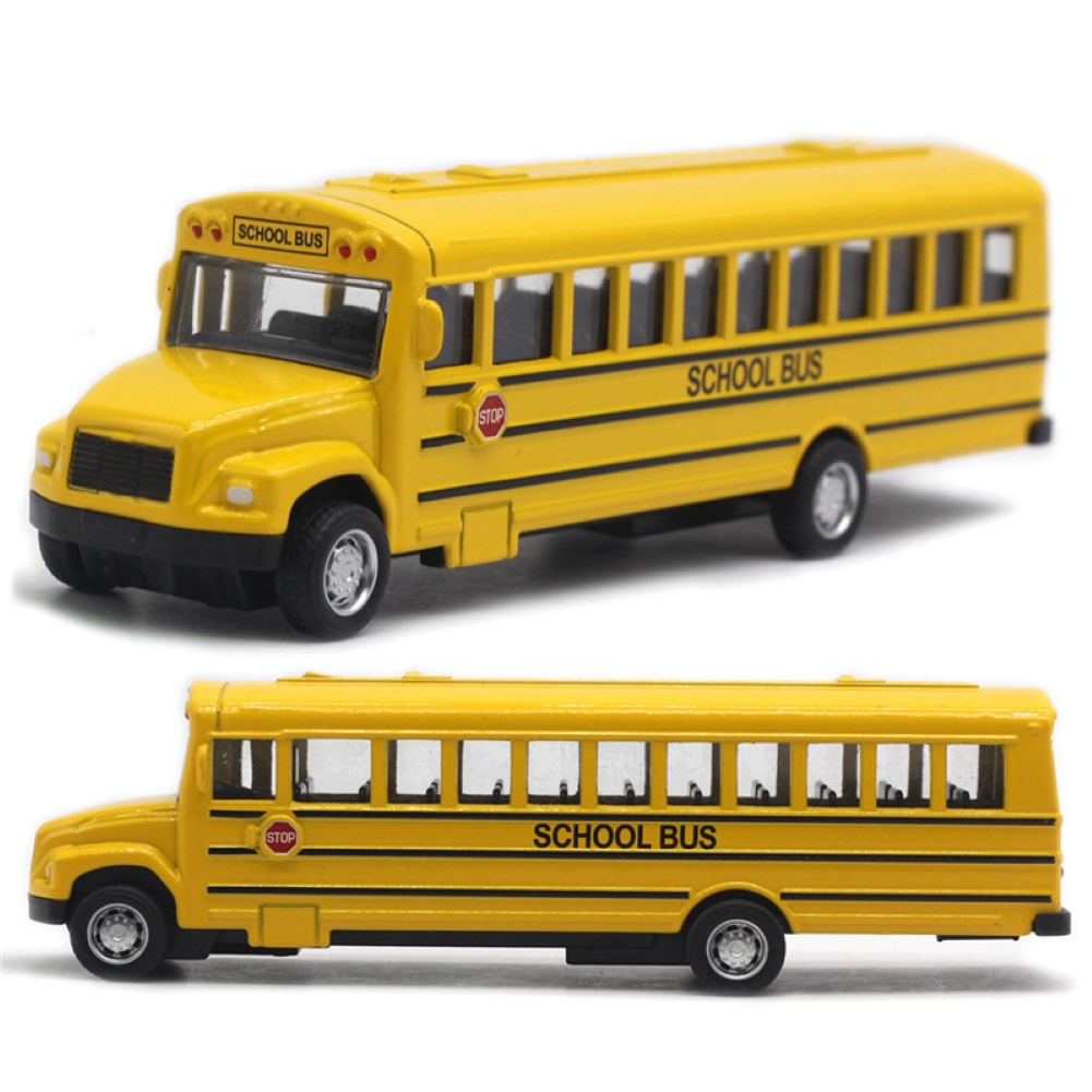 Alloy Inertial School Bus Model