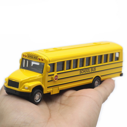 Alloy Inertial School Bus Model