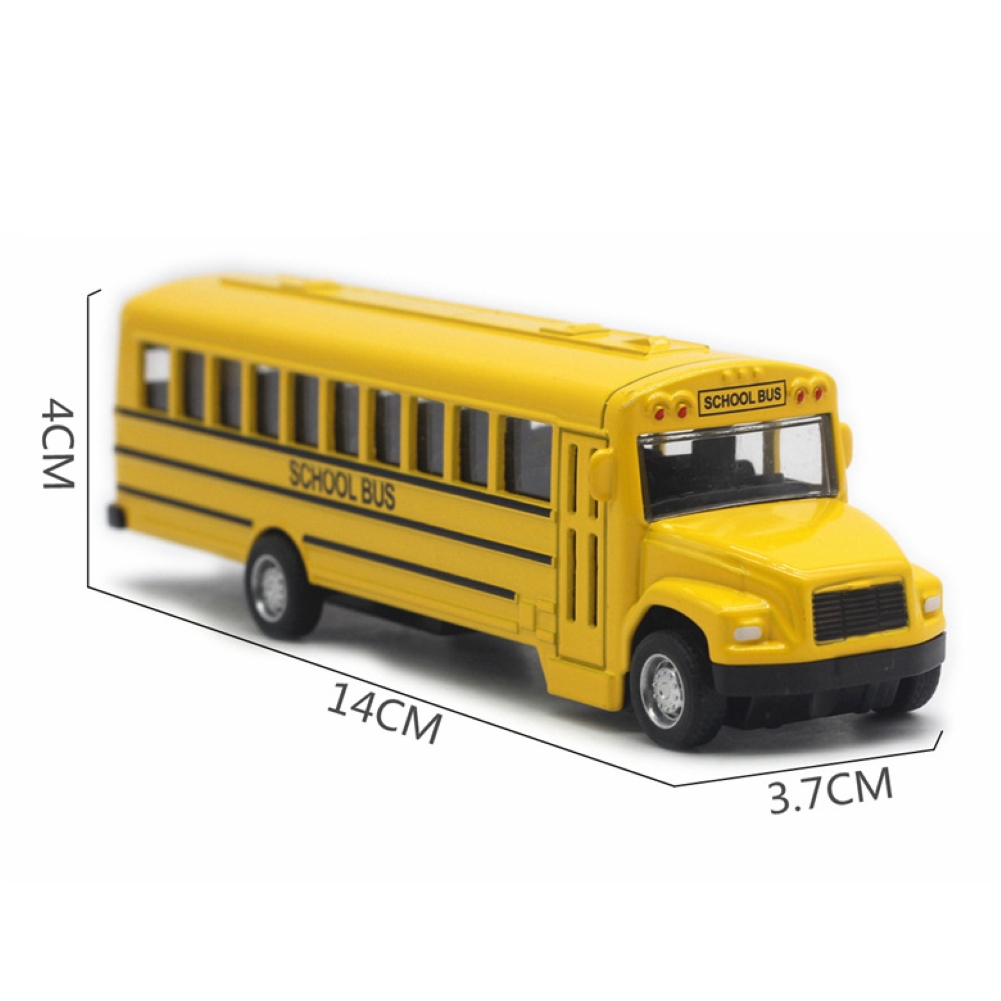 Alloy Inertial School Bus Model