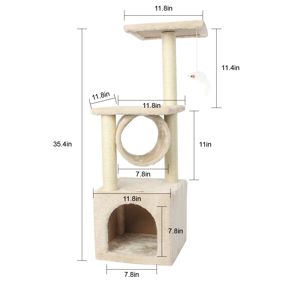 Cat Tree House