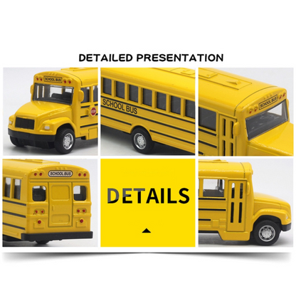 Alloy Inertial School Bus Model