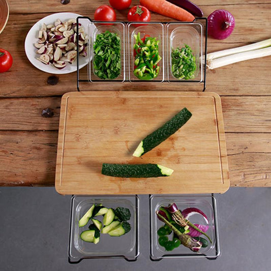 Bamboo Cutting Board Set Eco-friendly