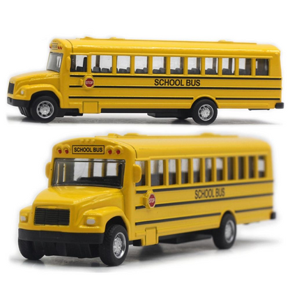 Alloy Inertial School Bus Model