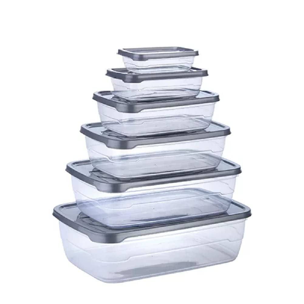 Rectangular Plastic Food Storage Container with Air Tight Lid