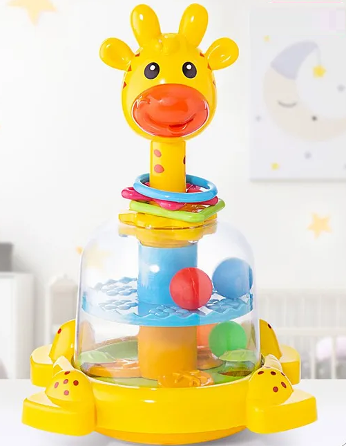 Giraffe Press and Spin Toy