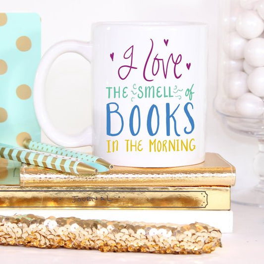 I Love The Smell Of Books - Mug