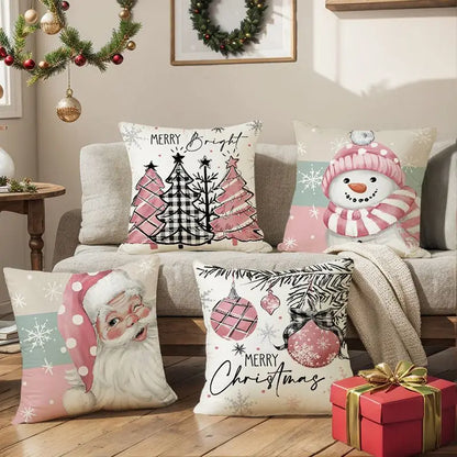 Holiday Throw Pillow Covers