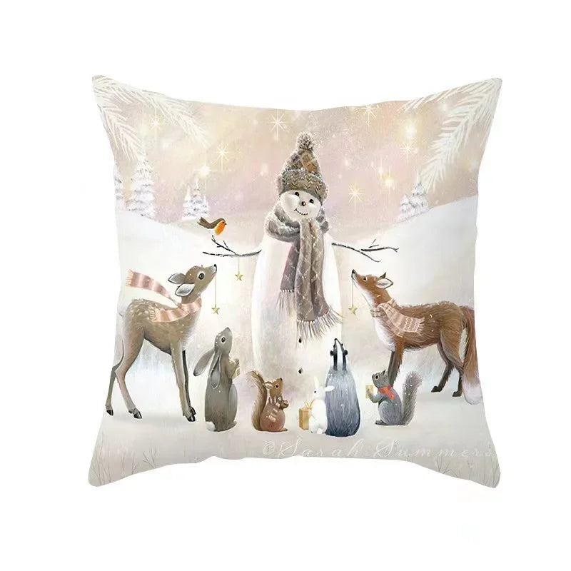 Holiday Throw Pillow Covers