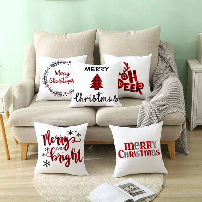 Holiday Throw Pillow Covers