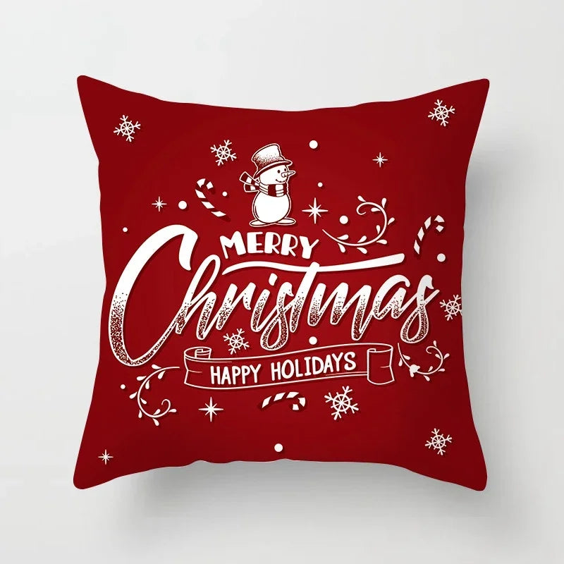 Holiday Throw Pillow Covers